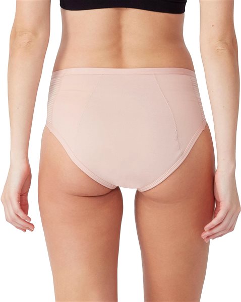 Menstrual Panties Love Luna Luxe Midi Putty Pink, L .