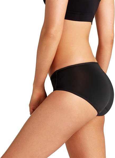 Menstrual panties Love Luna Midi Black, 3XL .