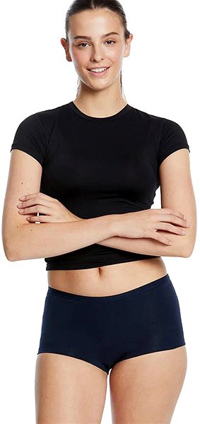 Menstrual panties Love Luna for girls Shortie, dark, 140 .