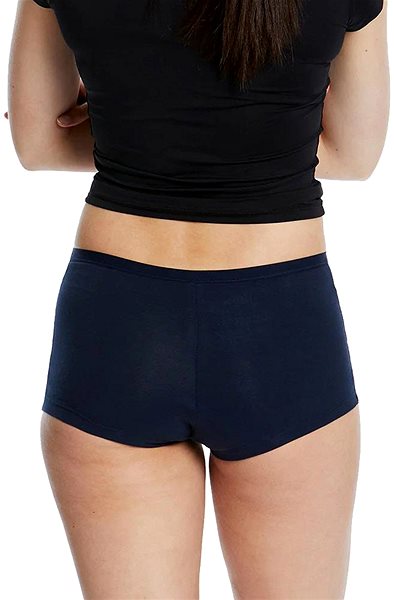 Menstrual panties Love Luna for girls Shortie, dark, 140 .
