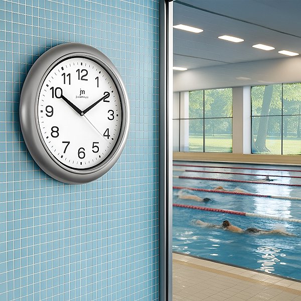 Wall Clock LOWELL Pool sealing clock L00976B 34 cm ...