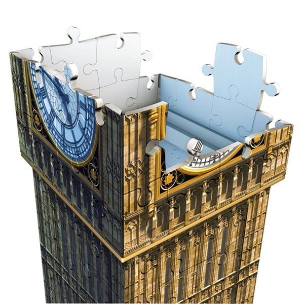 3D puzzle Ravensburger 3D Big Ben Jellemzők/technológia