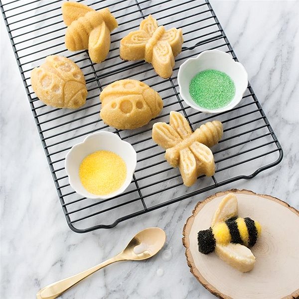Baking Mould Nordic Ware 8 pcs insect caramel ...
