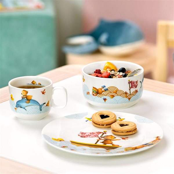 Dětská jídelní sada Villeroy & Boch Happy As A Bear 3 ks ...
