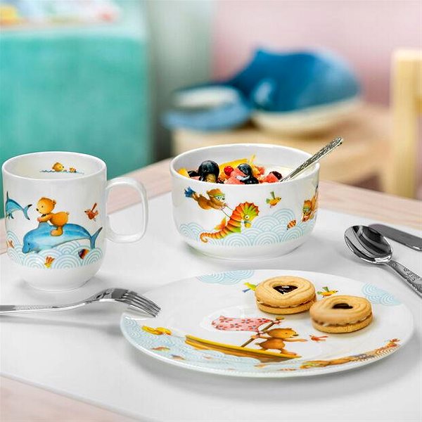 Dětská jídelní sada Villeroy & Boch Happy As A Bear 7 ks ...