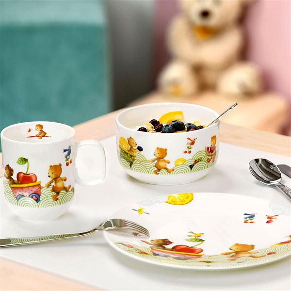 Dětská jídelní sada Villeroy & Boch Hungry As A Bear 7 ks ...