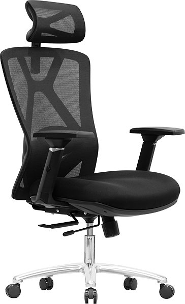 Bürostuhl LTC Delta, schwarz ...