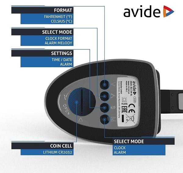 Stolová lampa Avide Kožená stmievateľná LED lampa 6 W hnedá ...