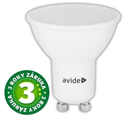 LED Bulb AVIDE Premium LED bulb GU10 7W 600lm, cold, 50W equivalent, 3 years ...