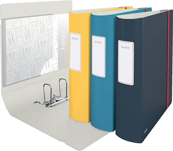 Ring Binder Leitz Cozy 180° Active A4 82mm Yellow Features/technology