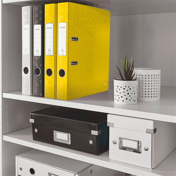 Ring Binder Leitz 180° WOW A4 52mm Yellow Lifestyle