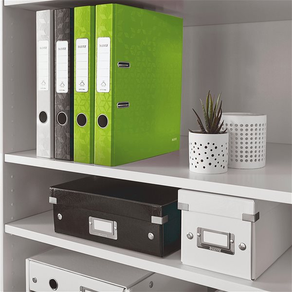 Ring Binder LEITZ 180° WOW A4 52 mm green, pack of 5 + AlzaCafé as a gift Lifestyle