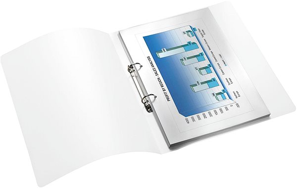 Ring Binder Leitz WOW A4 32mm Ice Blue Features/technology