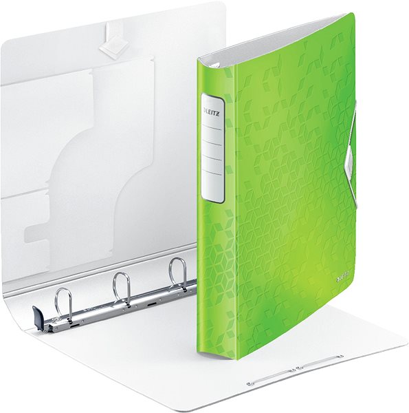 Ring Binder Leitz Active WOW SoftClick A4 52mm Green Lateral view