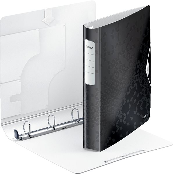 Ring Binder Leitz Active WOW SoftClick A4 52mm Black Lateral view