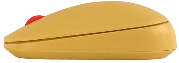 Myš Leitz Cosy Wireless Mouse, žltá Bočný pohľad