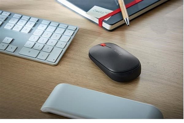 Myš Leitz Cosy Wireless Mouse, sivá Lifestyle