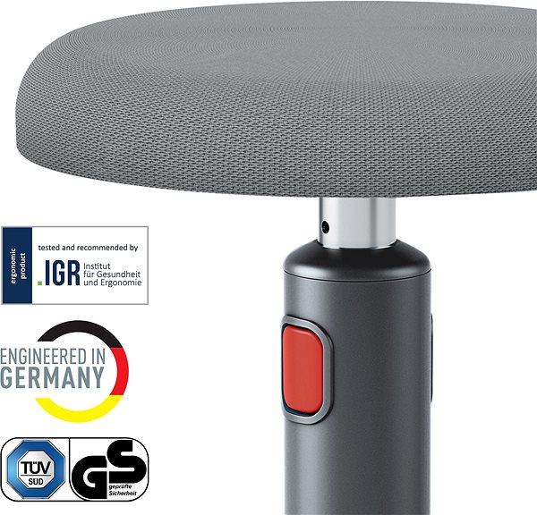 Office Chair LEITZ ERGO Cosy grey ...