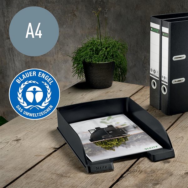 Ablage LEITZ RECYCLE A4 schwarz ...