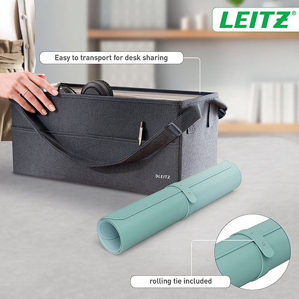 Mouse Pad LEITZ 40 x 80 cm, green ...