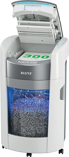Aktenvernichter LEITZ OptiMax Autofeed Office 300 P4 ...