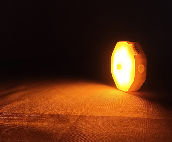 Nočné svetlo LuDream Solis Amber LED nočné svetlo bez modrej zložky ...