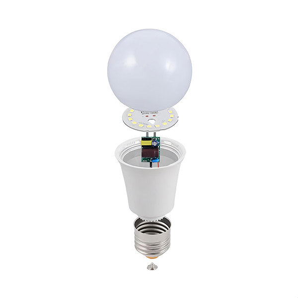 LED bulb LuDream Red 5 W, without blue component (E27) .