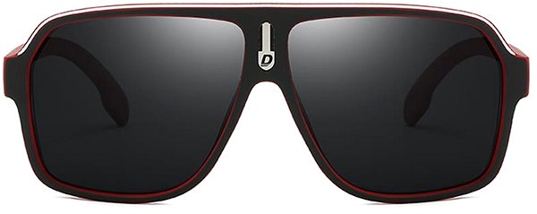 Slnečné okuliare DUBERY Alpine 6 Scrub Red Black/Black ...