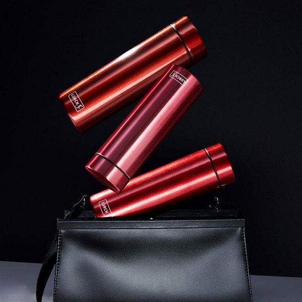 Thermos Lurch Thermo Bottle for Handbag 00240954 - 0,3l Berry Red Lifestyle