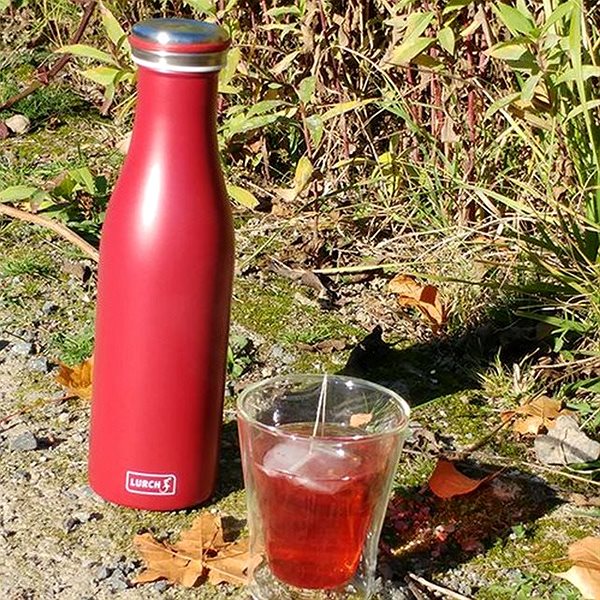 Lurch Trendy Thermo Bottle 00240906 - 500 ml Burgundy Lifestyle