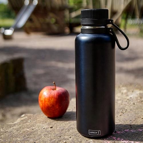 Thermos Lurch Outdoor Thermo Bottle 00240975 - 1l Night Blue Lifestyle