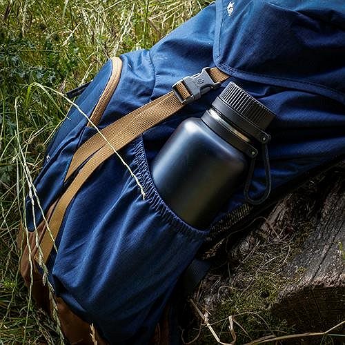 Thermos Lurch Outdoor Thermo Bottle 00240975 - 1l Night Blue Lifestyle
