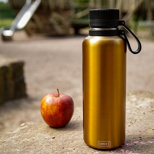Thermos Lurch Outdoor Thermo Bottle 00240976 - 1l Gold Lifestyle