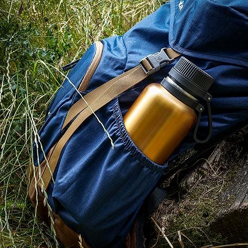 Thermos Lurch Outdoor Thermo Bottle 00240976 - 1l Gold Lifestyle