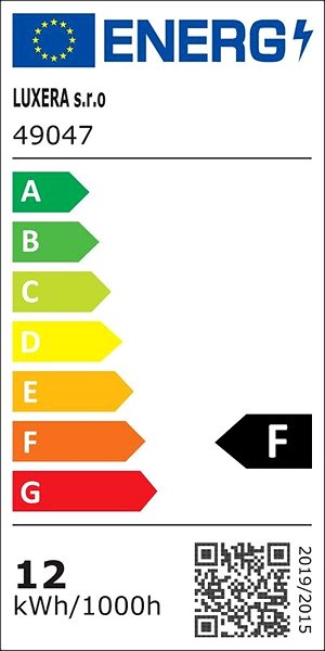 Ceiling Light Luxera LED Ceiling and wall panel Emithor Lenys III 14 cm Energy label