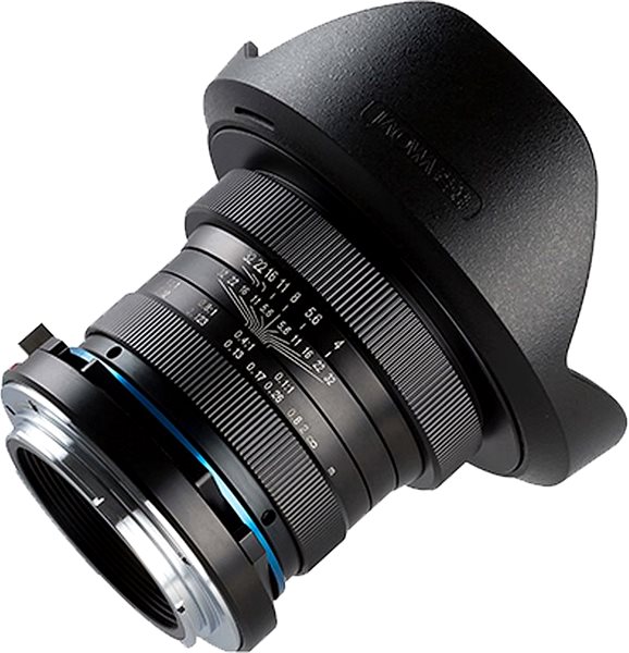 Objektív Laowa 15 mm f/4 Wide Angle Macro Nikon Bočný pohľad