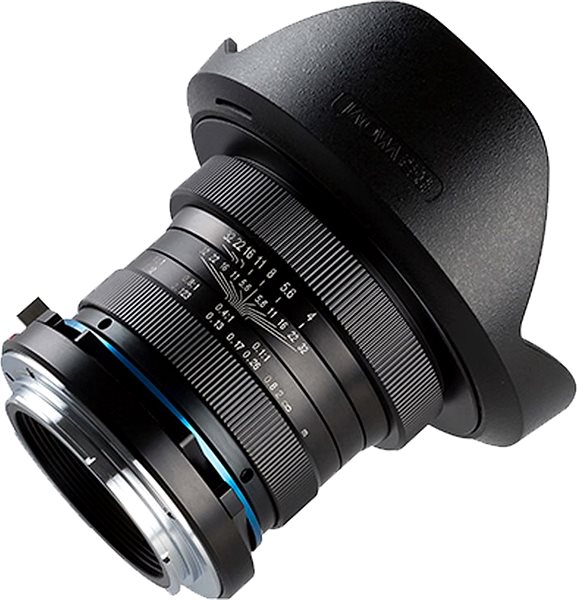 Lens Laowa 15mm f/4 Wide Angle Macro Sony Lateral view