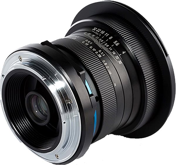 Lens Laowa 15mm f/4 Wide Angle Macro Sony Lateral view