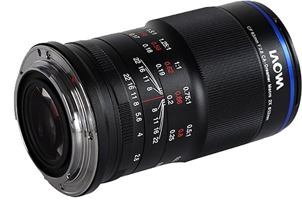 Lens Laowa 65mm f/2.8 2X Ultra Macro Fuji X Lateral view