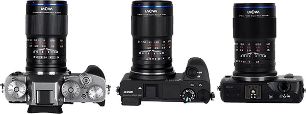 Lens Laowa 65mm f/2.8 2X Ultra Macro Fuji X Features/technology