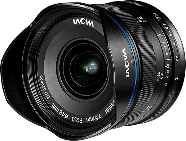 Lens Laowa 7.5mm f/2 MFT (Standard Black) MFT ...