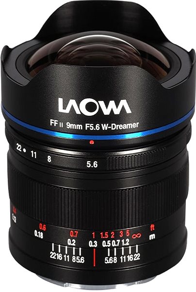Objektív Laowa 9 mm f/5,6 FF RL – Nikon Screen