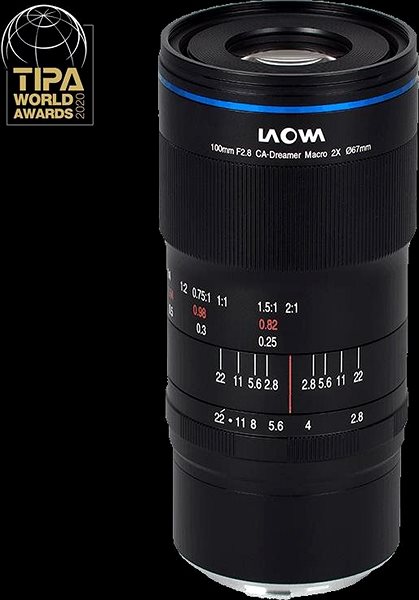 Objektív Laowa 100 mm f/2,8 2 : 1 Ultra Macro APO Nikon Screen