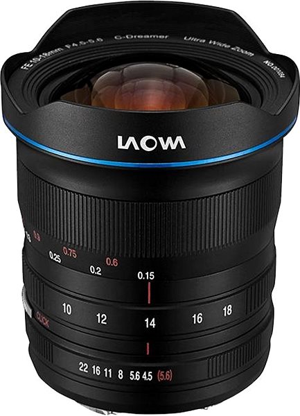 Objektív Laowa 10–18 mm f/4,5 – 5,6 Zoom Leica Screen