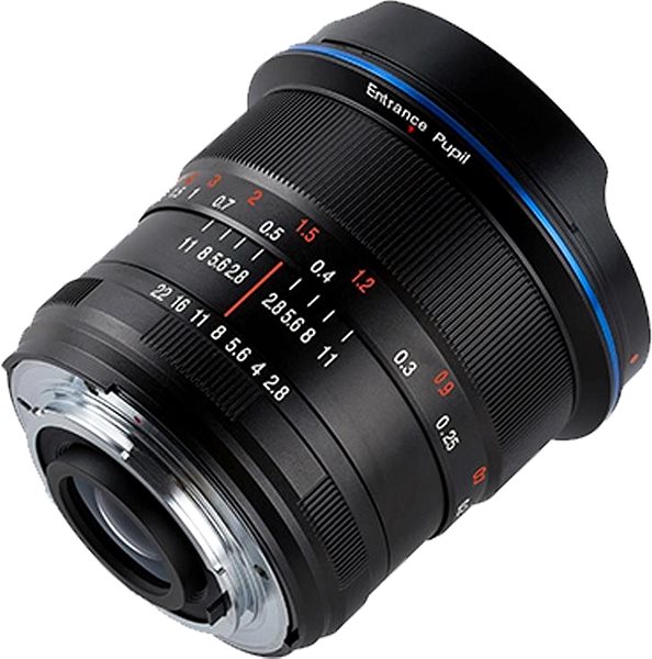 Lens Laowa 12mm f/2.8 Zero-D (Black) Pentax Lateral view