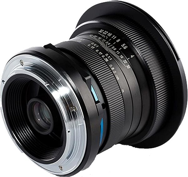 Objektiv Laowa 15mm f/4 Wide Angle Macro Leica Boční pohled
