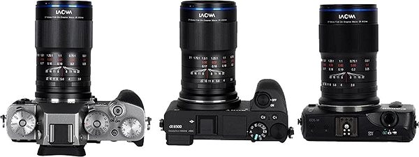 Objektiv Laowa 65mm f/2,8 2X Ultra Macro Canon Vlastnosti/technologie
