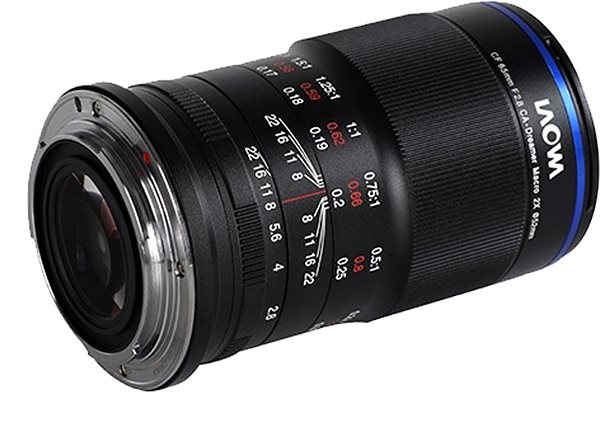 Objektív Laowa 65 mm f/2,8 2X Ultra Macro APO Nikon Z Bočný pohľad