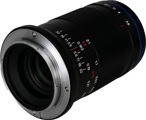 Objektív Laowa 85 mm f/5,6 2X Ultra-Macro APO Nikon Bočný pohľad