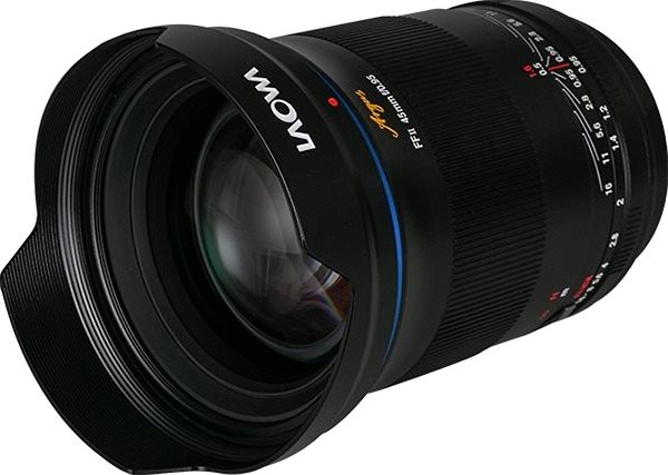 Objektív Laowa Argus 45 mm f/0,95 FF Nikon Z Bočný pohľad